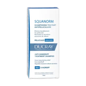 DUCRAY SQUANORM SHAMPOOING PELLICULES GRASSES 200ML-01
